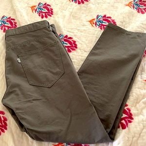 Greyish/Green Levi Jeans/Slacks